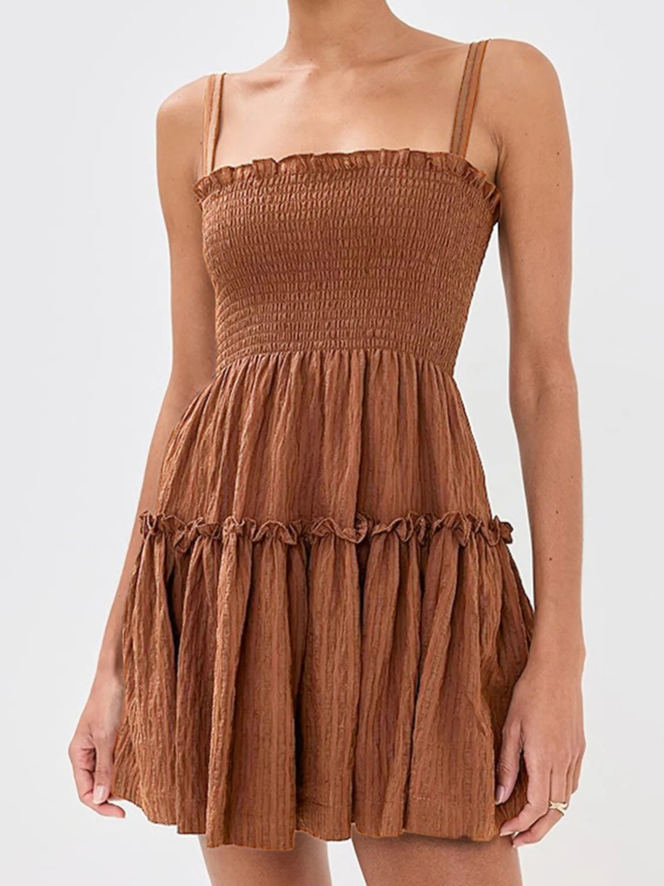 Geraldine - Minivestido tubo sin mangas chic