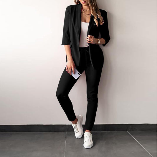 Maren - Elegante conjunto de chaqueta y pantalón