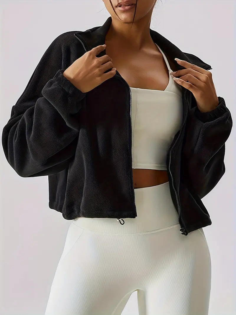 Brianna – Chaqueta polar corta