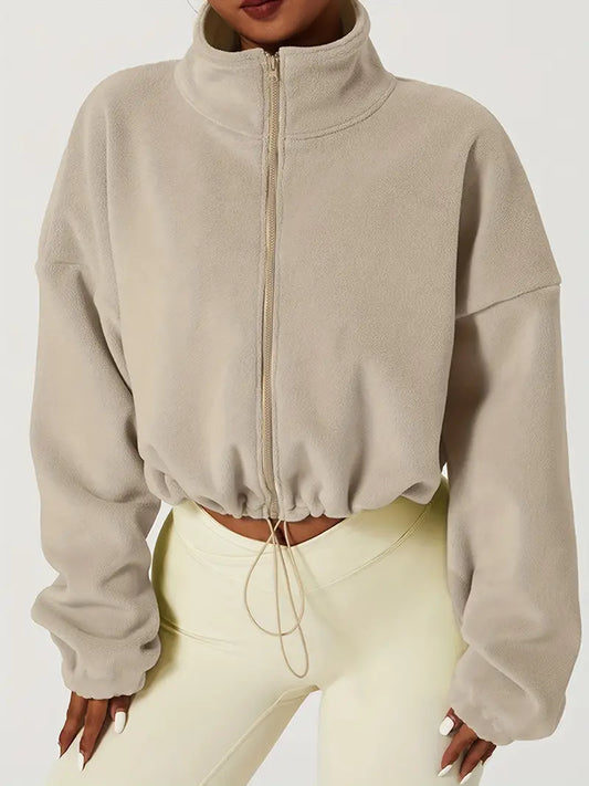 Brianna – Chaqueta polar corta