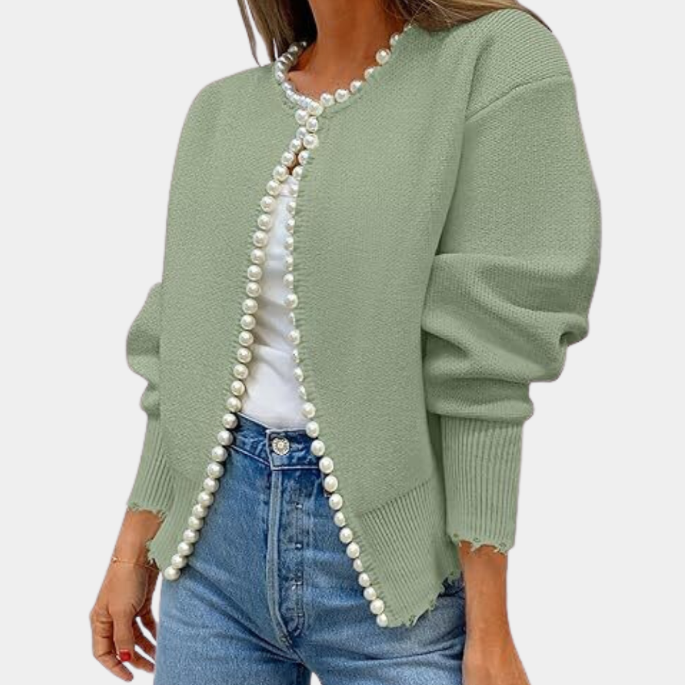 Sofiya - Chaqueta de punto clásica y elegante