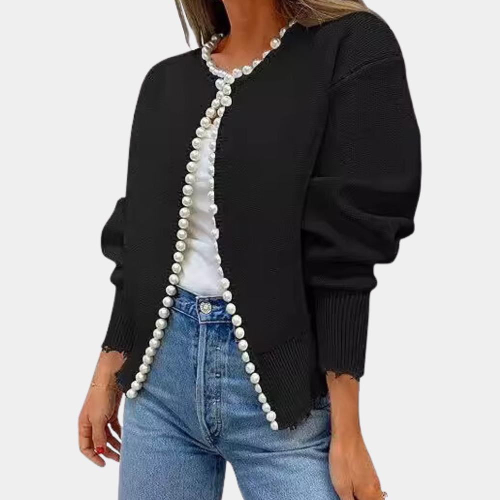 Sofiya - Chaqueta de punto clásica y elegante