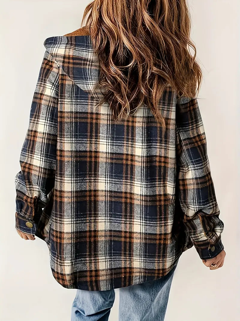 Adela - Chaqueta cálida con capucha y cremallera