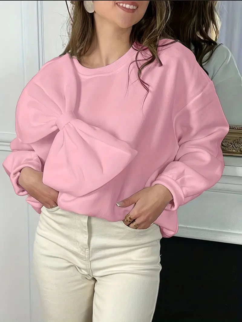 Ludvig – Jersey oversize de algodón con lazo
