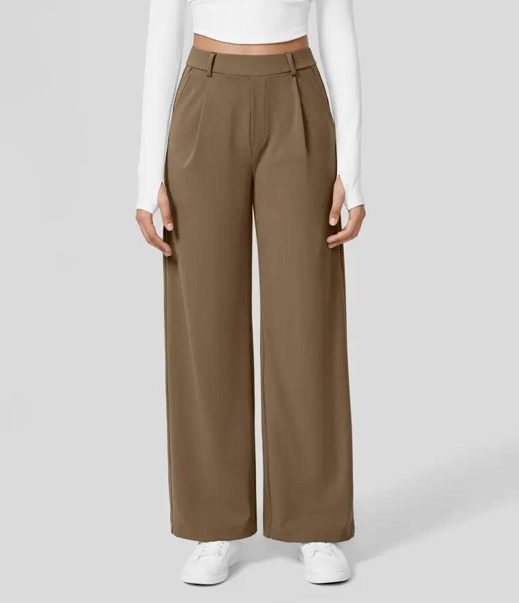Natalya - Elegante pantalón casual de pierna recta
