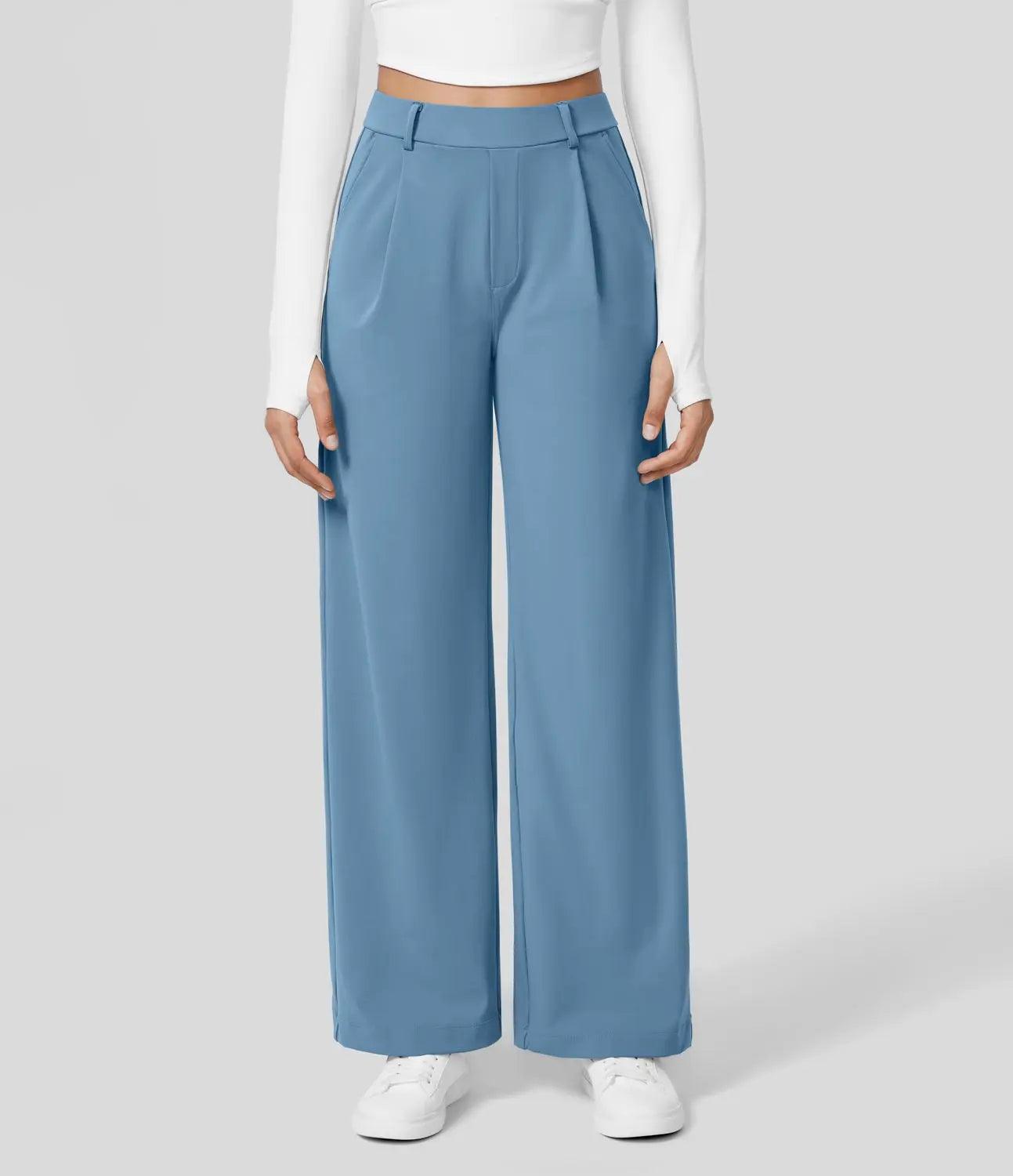 Natalya - Elegante pantalón casual de pierna recta