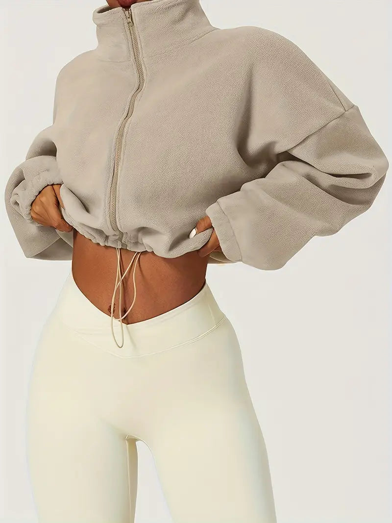 Brianna – Chaqueta polar corta