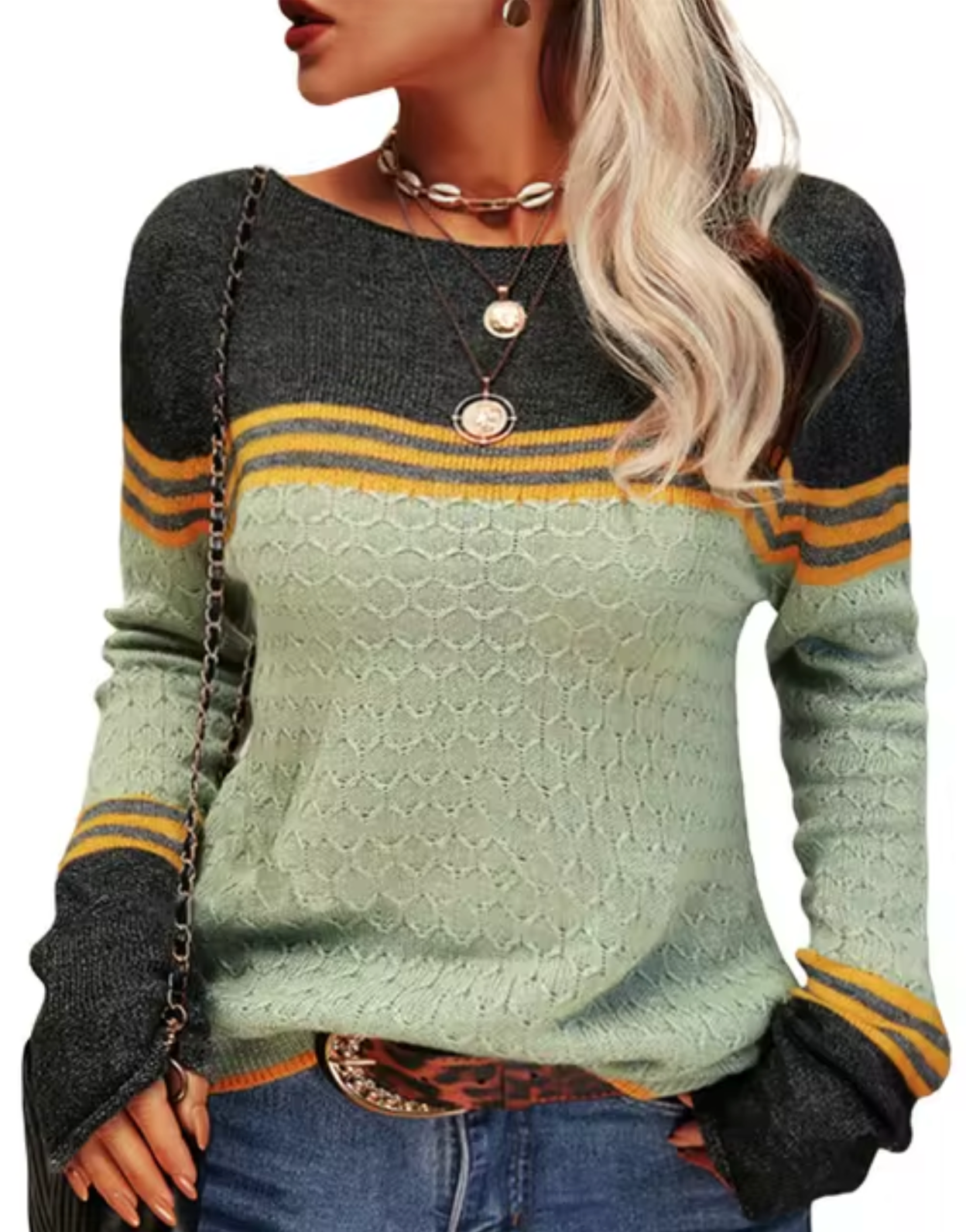 Rosie – Jersey de punto slim fit