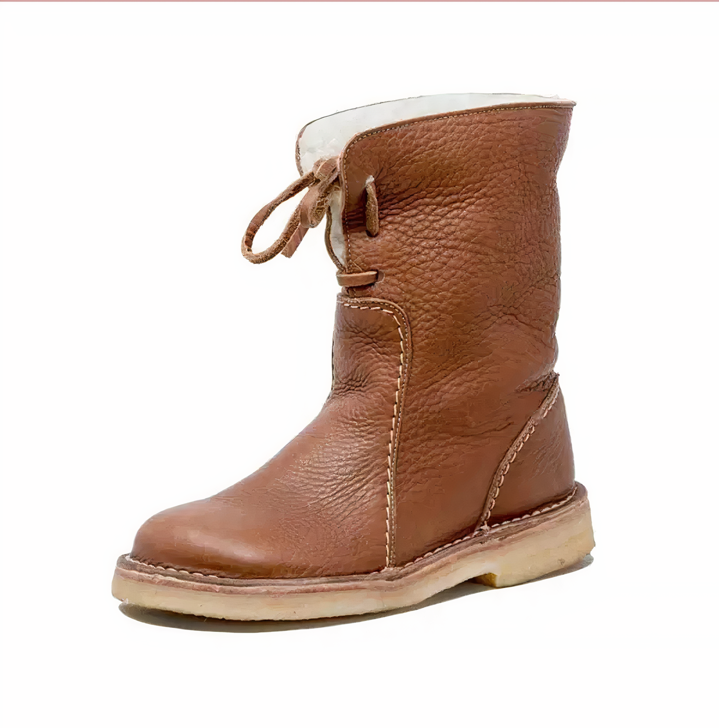 Andrea - Botas de nieve de piel