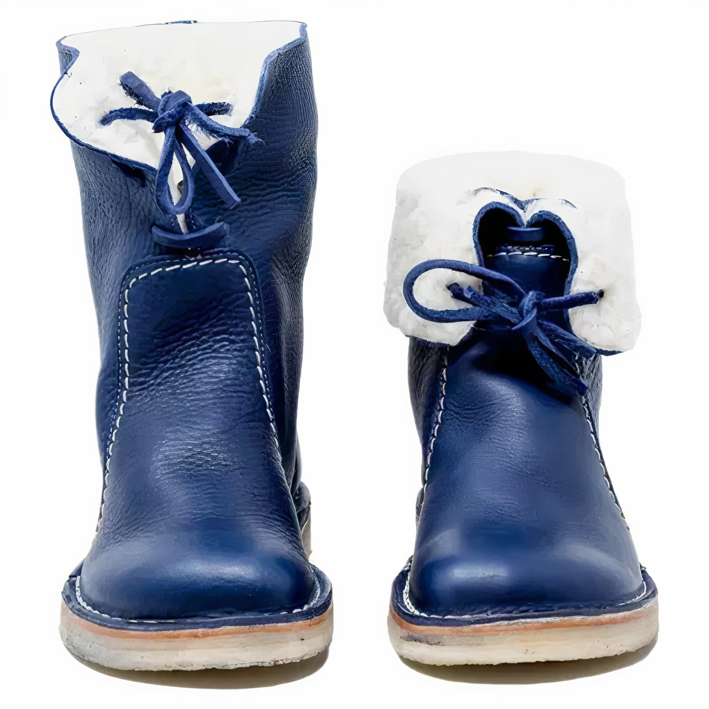 Andrea - Botas de nieve de piel
