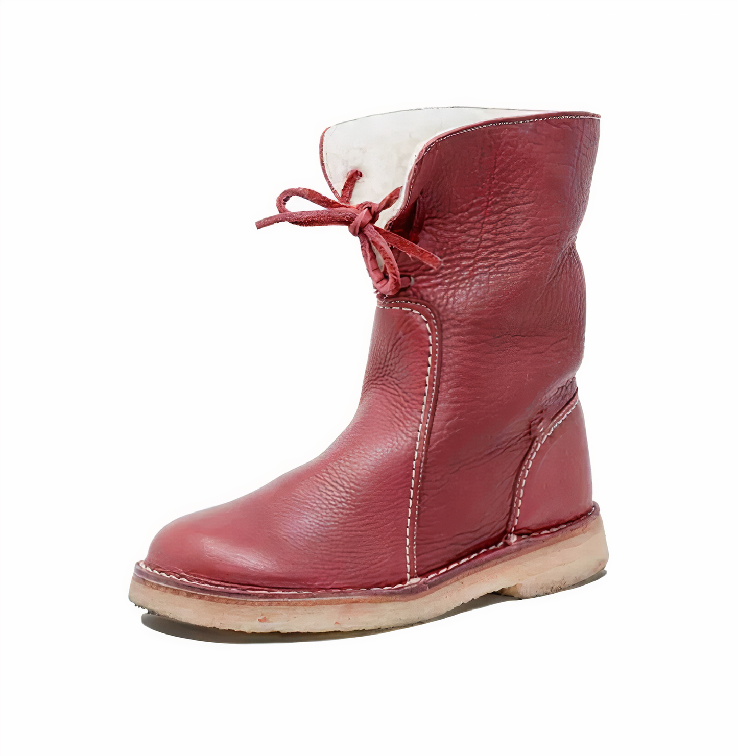 Andrea - Botas de nieve de piel