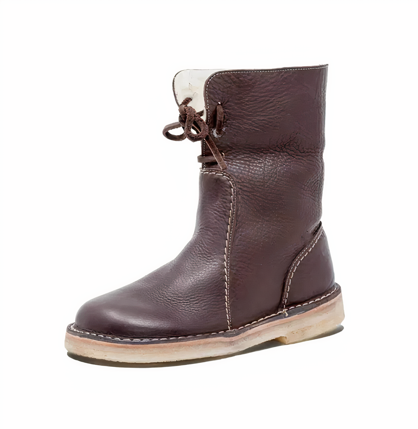 Andrea - Botas de nieve de piel