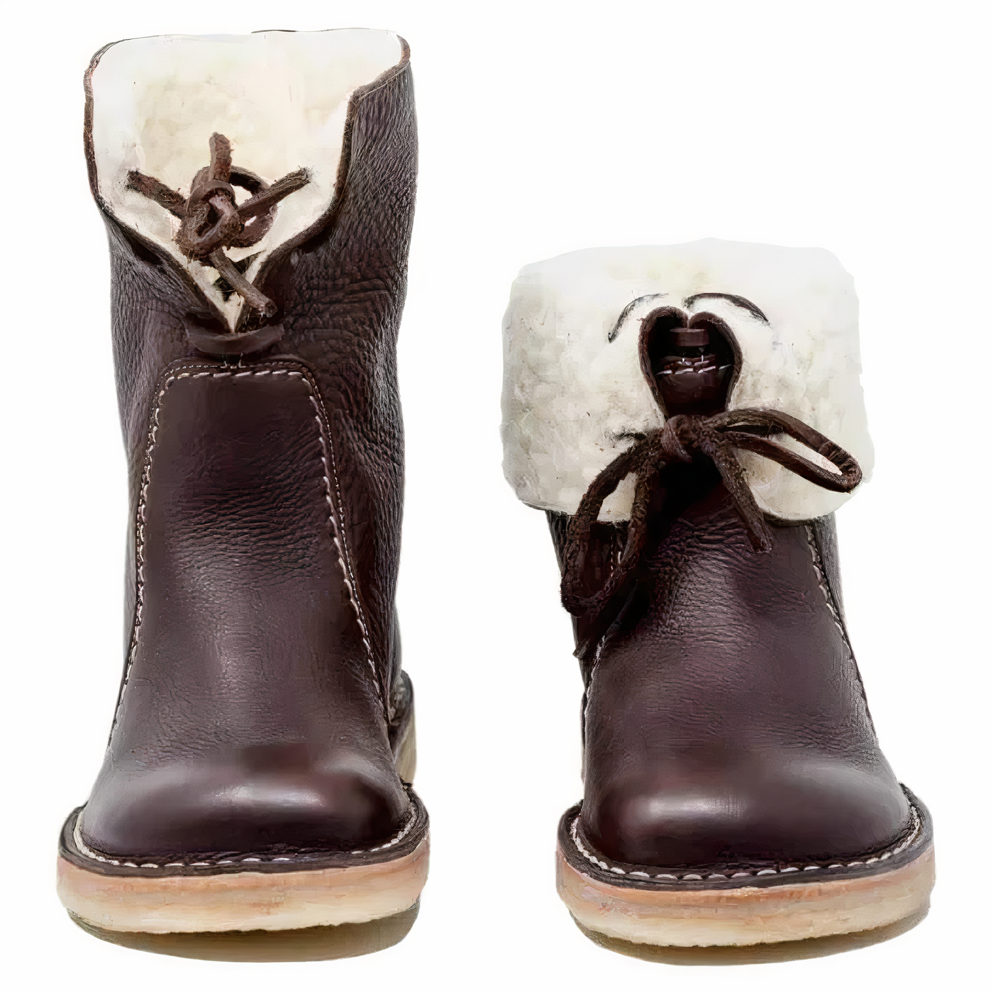 Andrea - Botas de nieve de piel