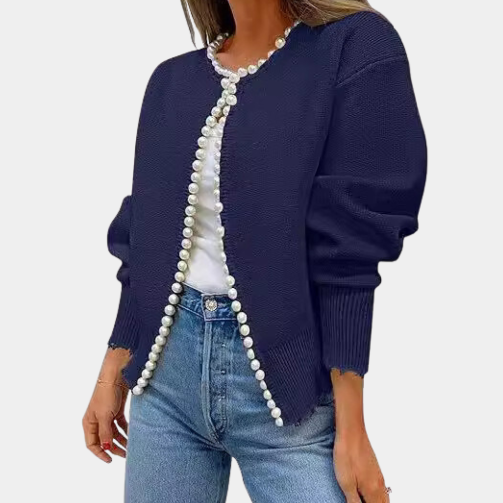 Sofiya - Chaqueta de punto clásica y elegante