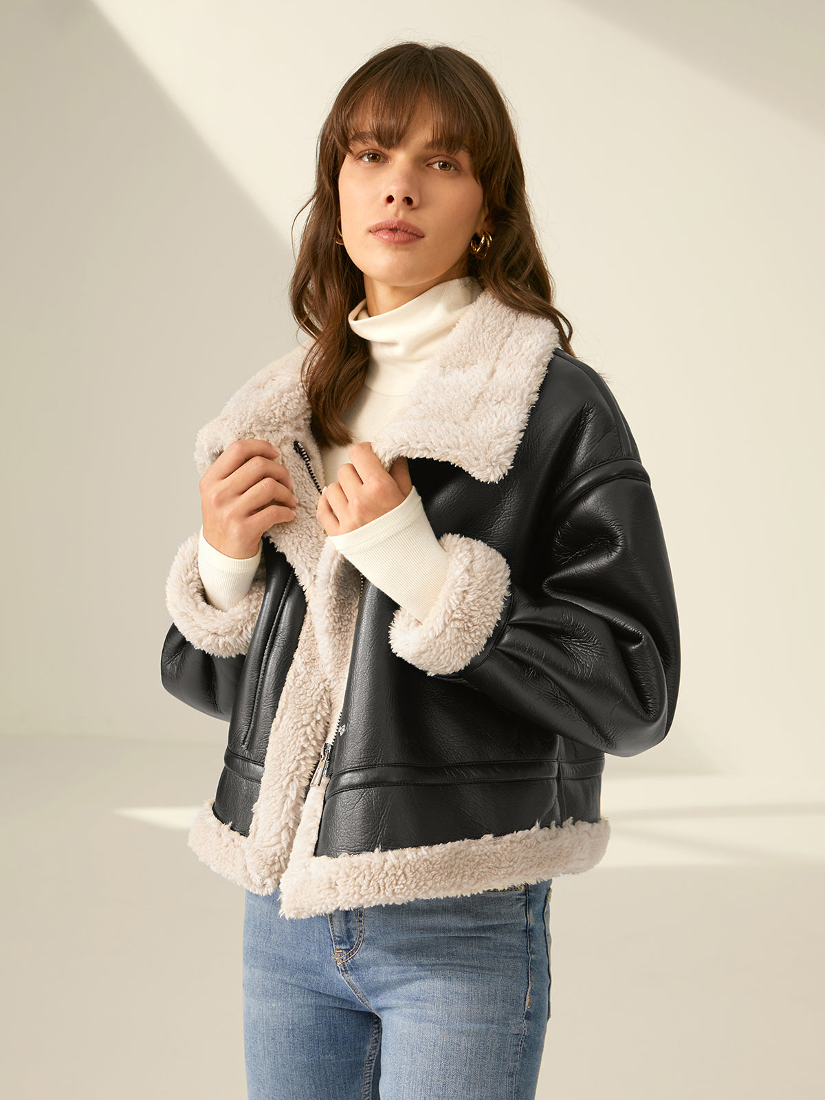 Ursula - Chaqueta de felpa