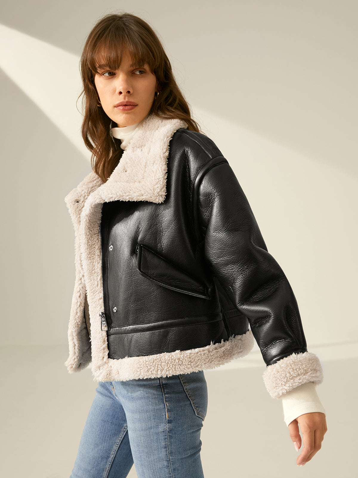 Ursula - Chaqueta de felpa