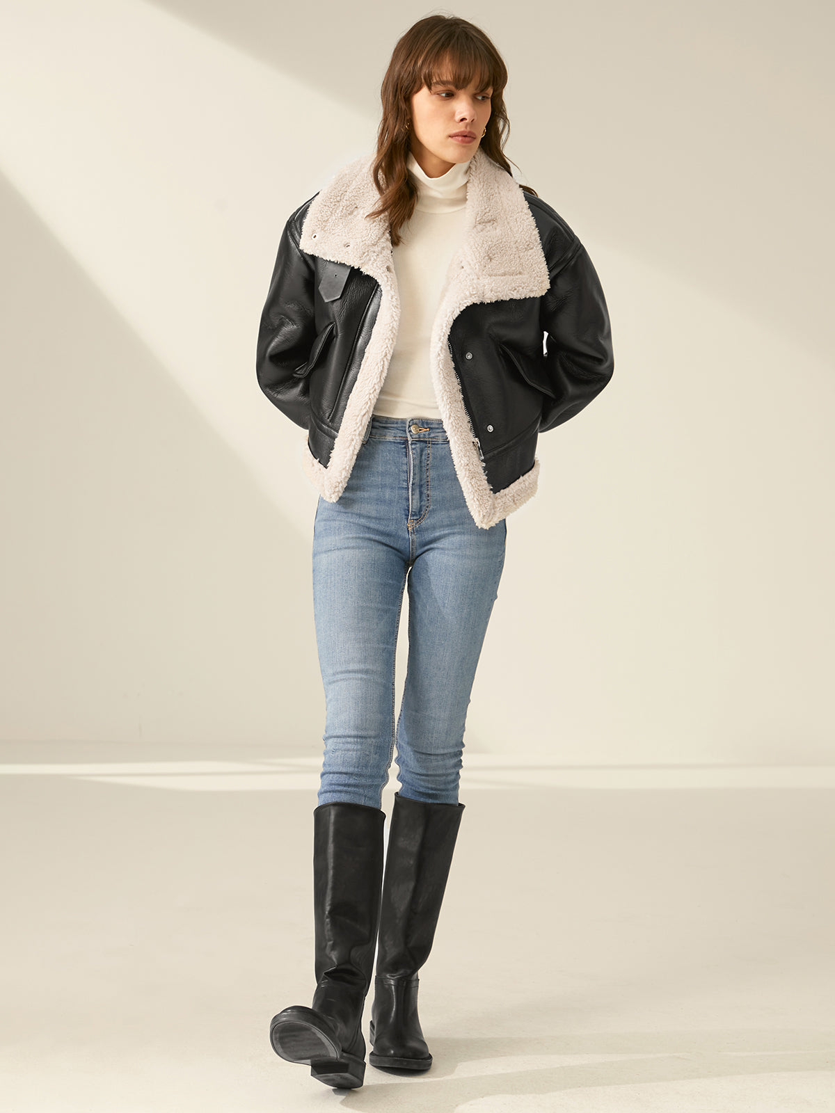 Ursula - Chaqueta de felpa