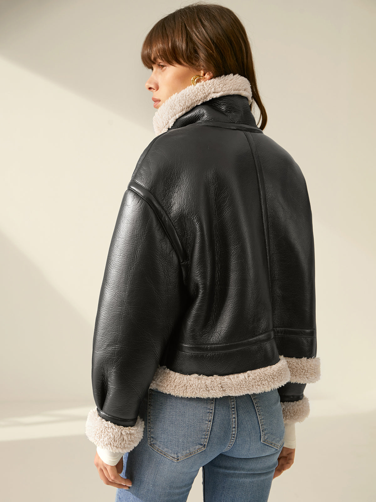 Ursula - Chaqueta de felpa