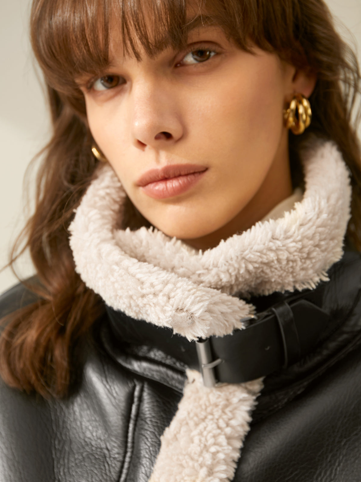 Ursula - Chaqueta de felpa
