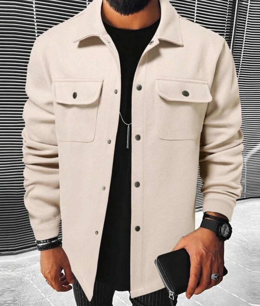 Devin - Abrigo de estilo casual con bolsillos delanteros
