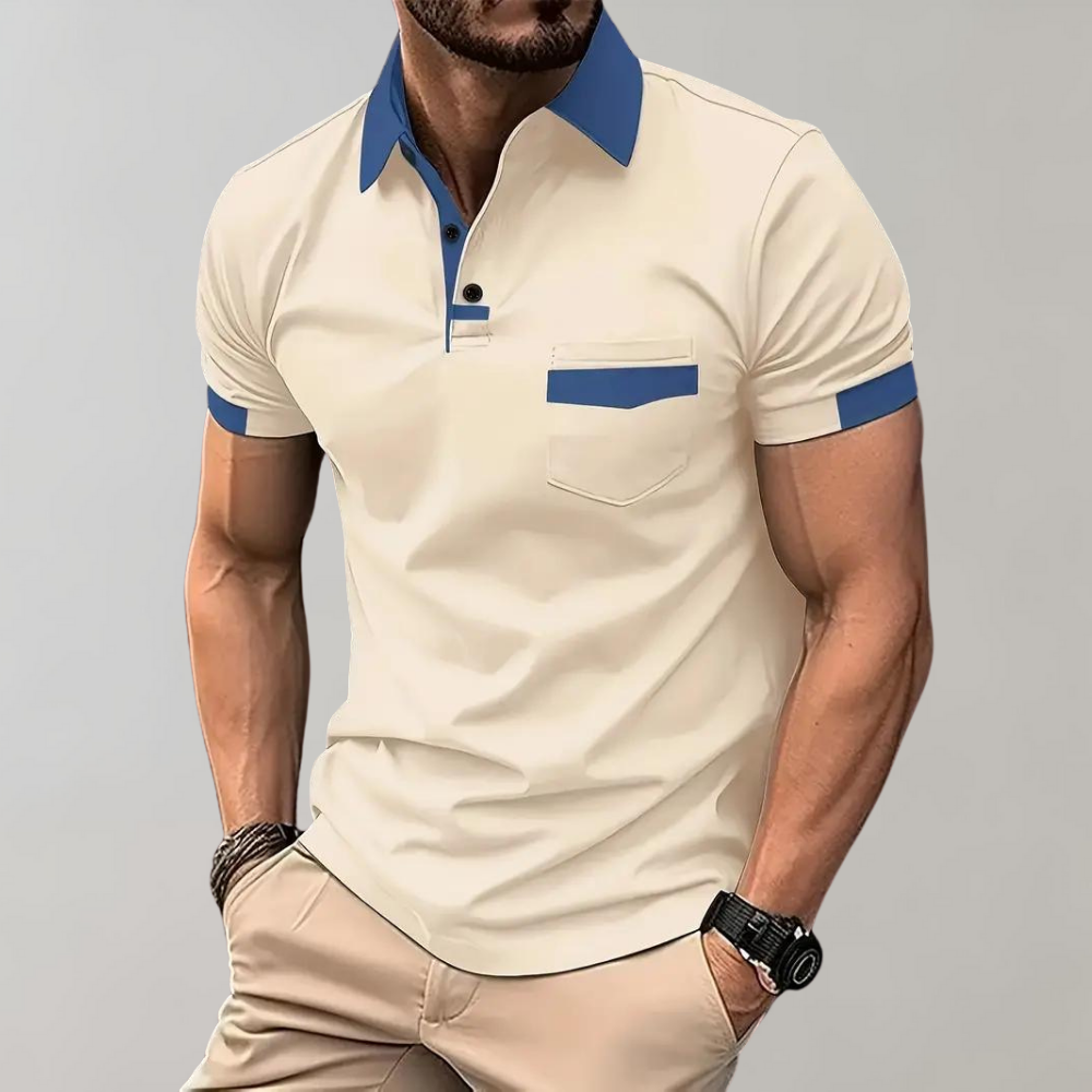 Leonel - Polo cómodo de estilo casual