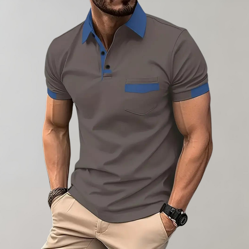 Leonel - Polo cómodo de estilo casual