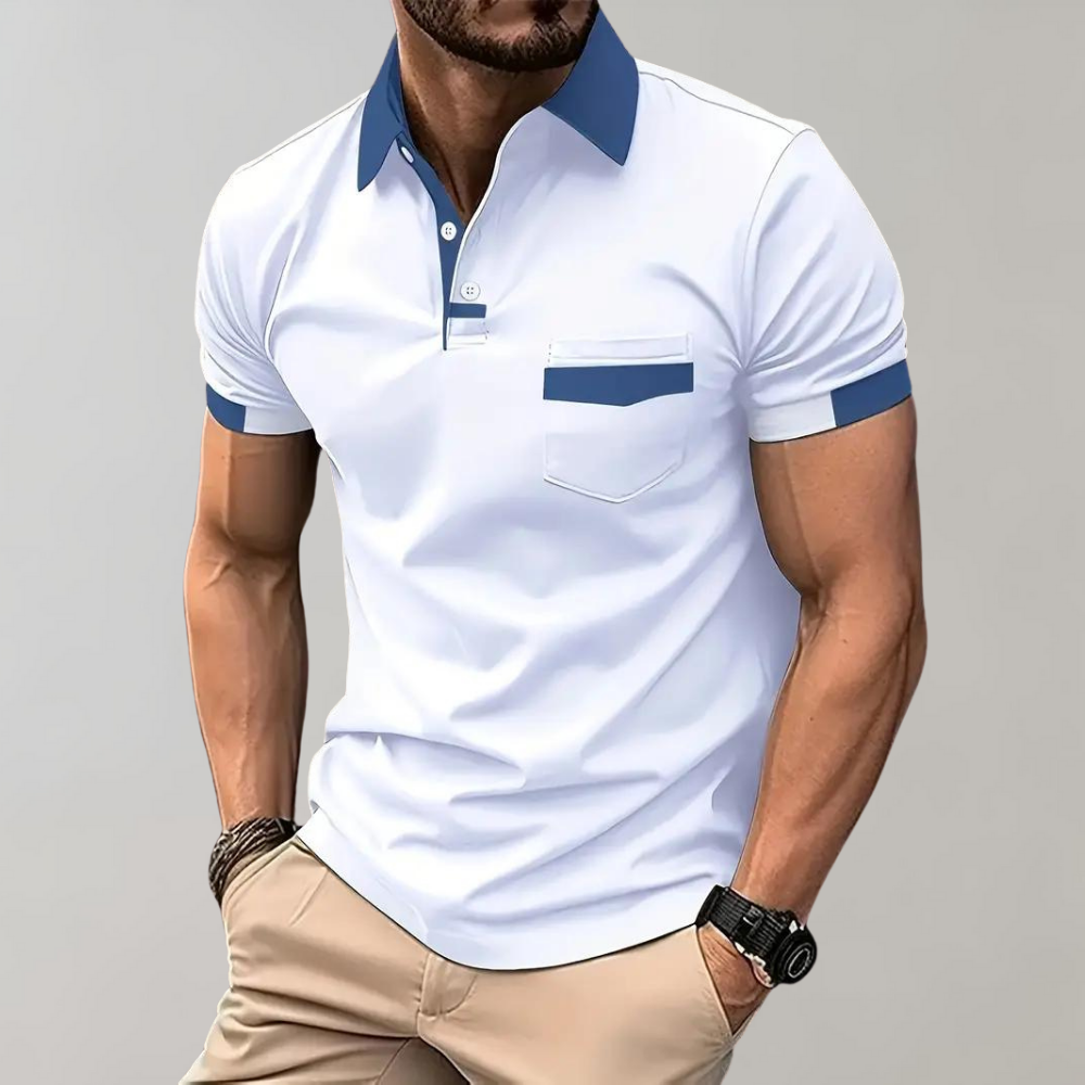 Leonel - Polo cómodo de estilo casual