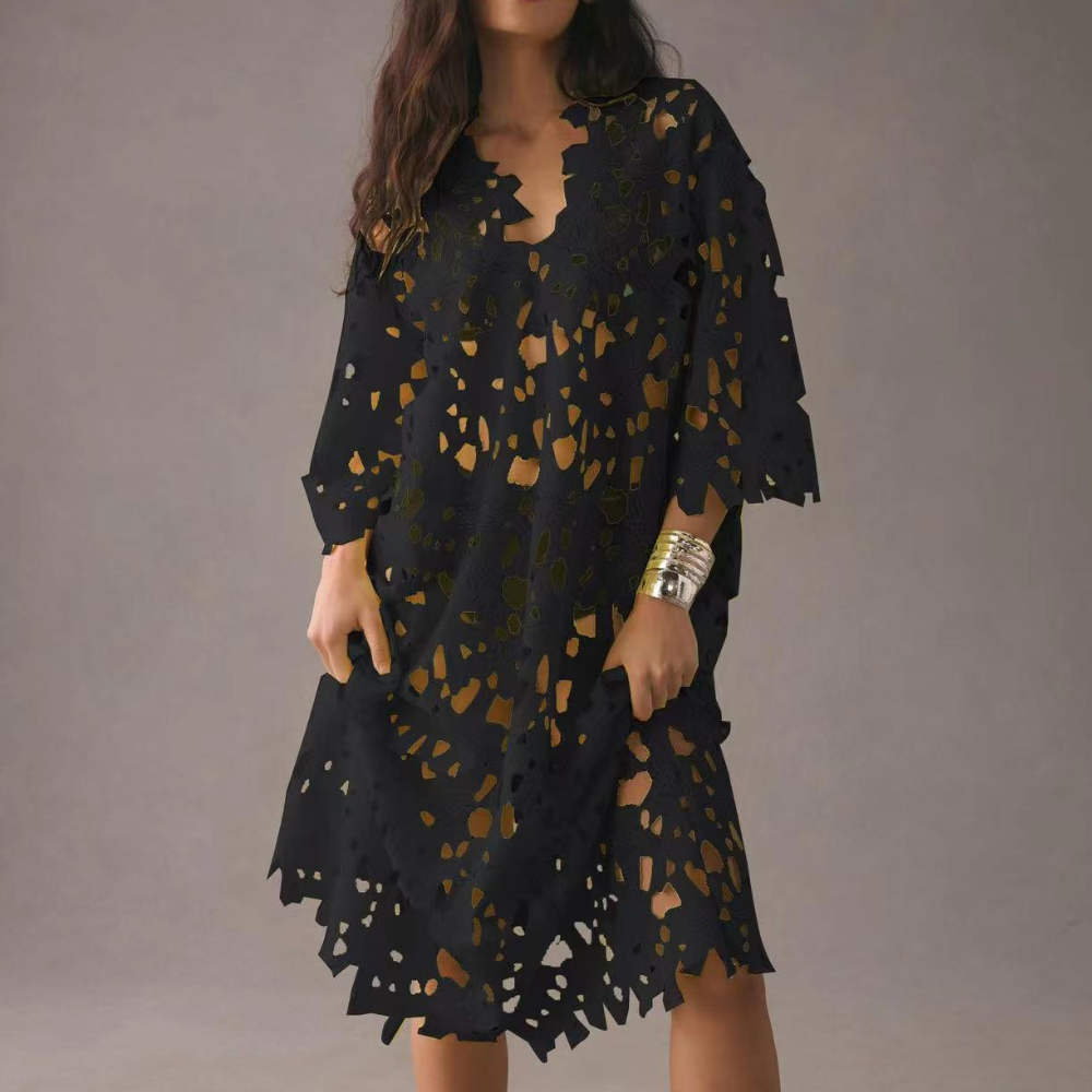 Maggie - Vestido ahuecado de estilo holgado