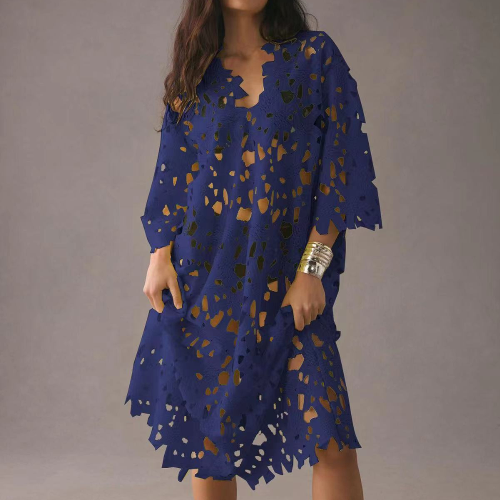 Maggie - Vestido ahuecado de estilo holgado