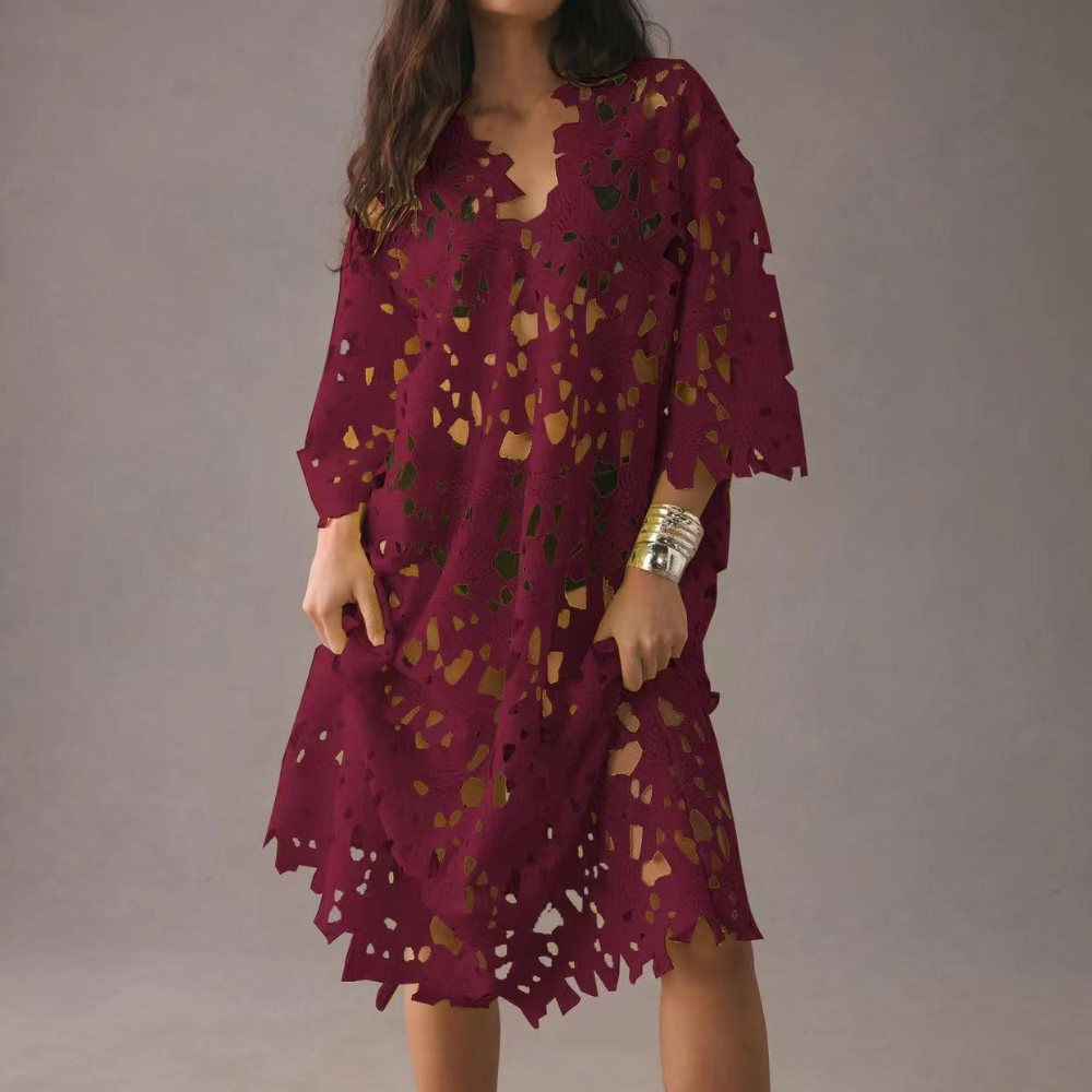 Maggie - Vestido ahuecado de estilo holgado