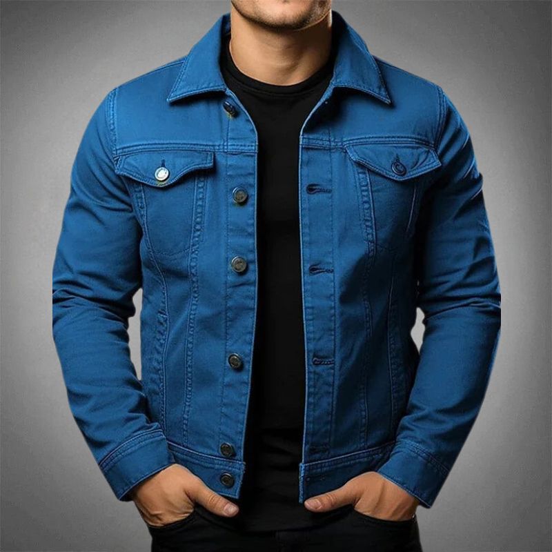 Harold - Chaqueta vaquera de estilo clásico