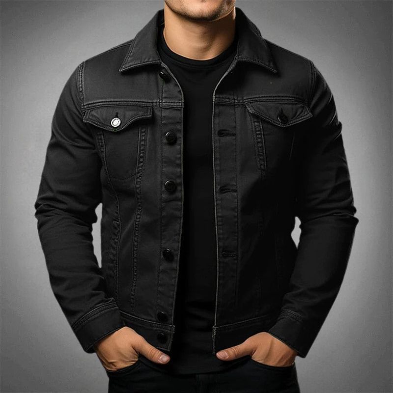 Harold - Chaqueta vaquera de estilo clásico