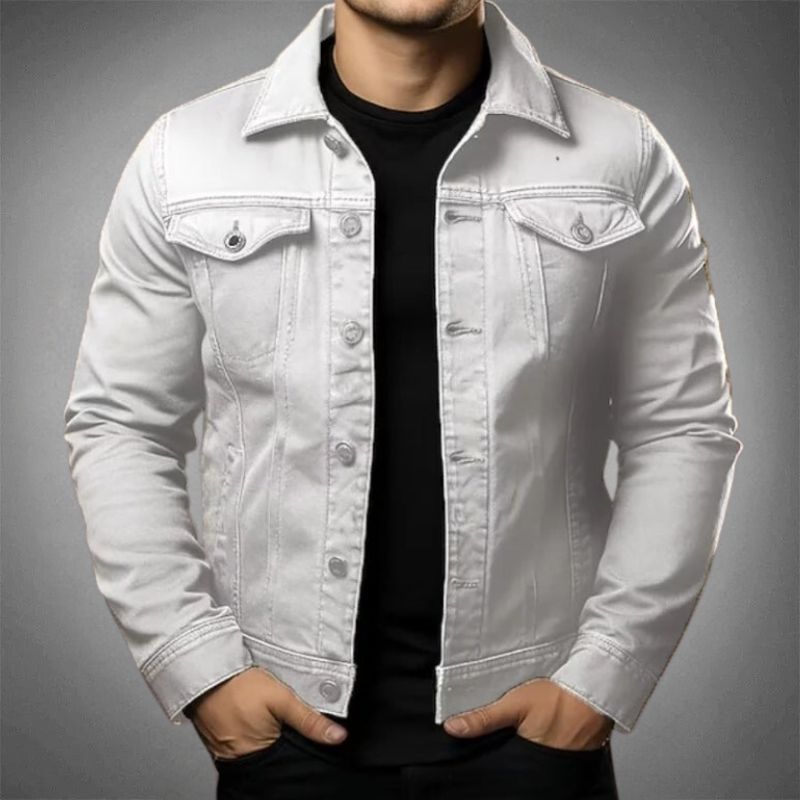 Harold - Chaqueta vaquera de estilo clásico
