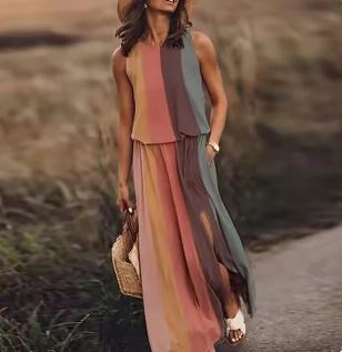 Daniela - Chic vestido floral sin mangas