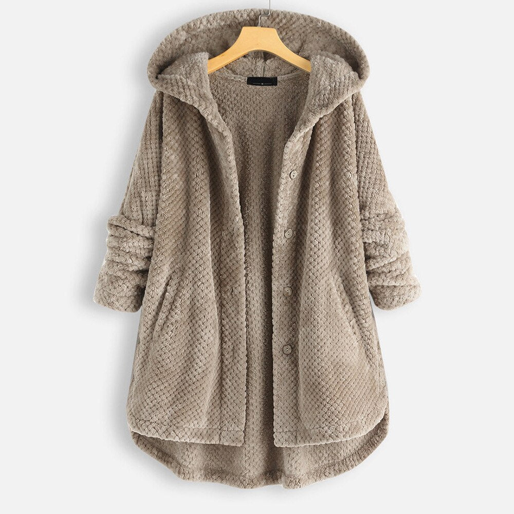 Arabella - Chaqueta oversize con capucha para mujer