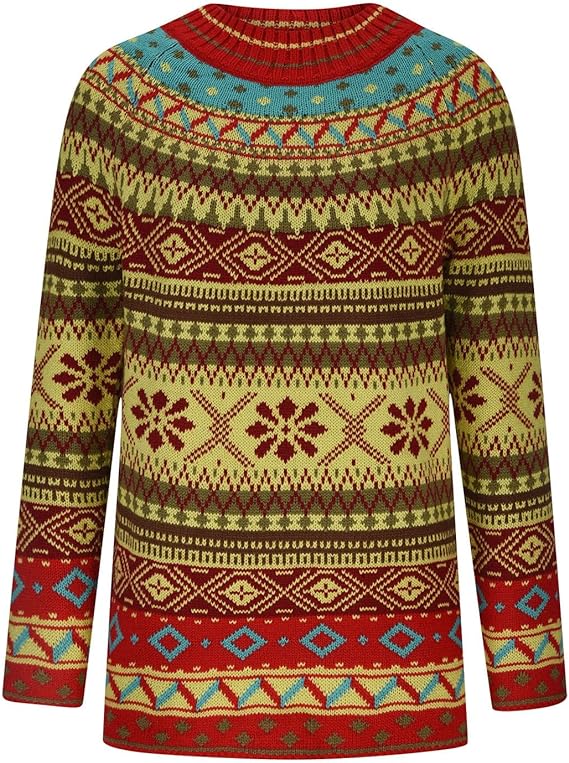 Cali - Acogedor jersey de mezcla de colores
