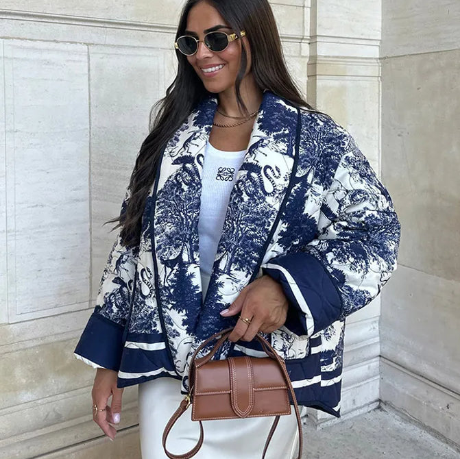 Bambi - Chaqueta acolchada estampada