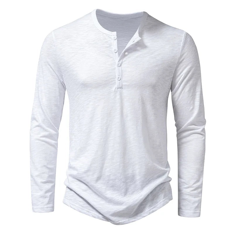 Gavino - Sudadera casual de manga larga para hombre