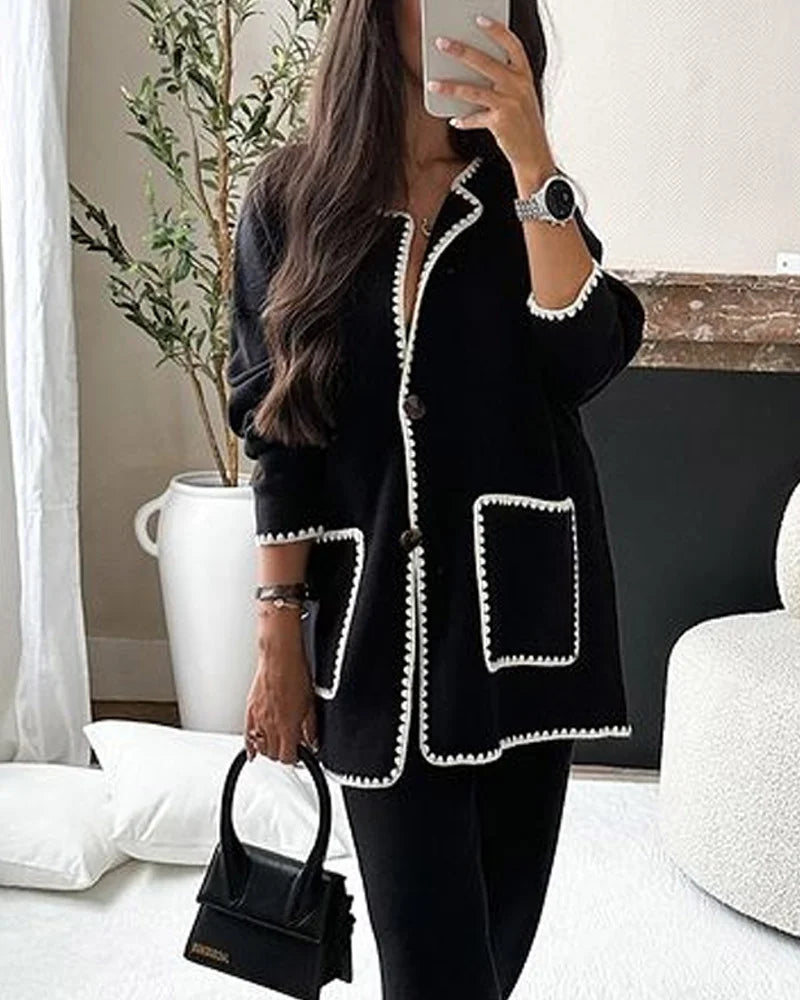 Eden - Conjunto de dos piezas Edge Knit