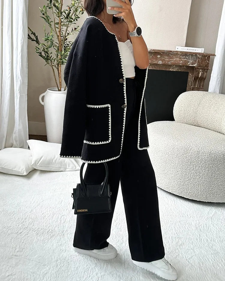 Eden - Conjunto de dos piezas Edge Knit