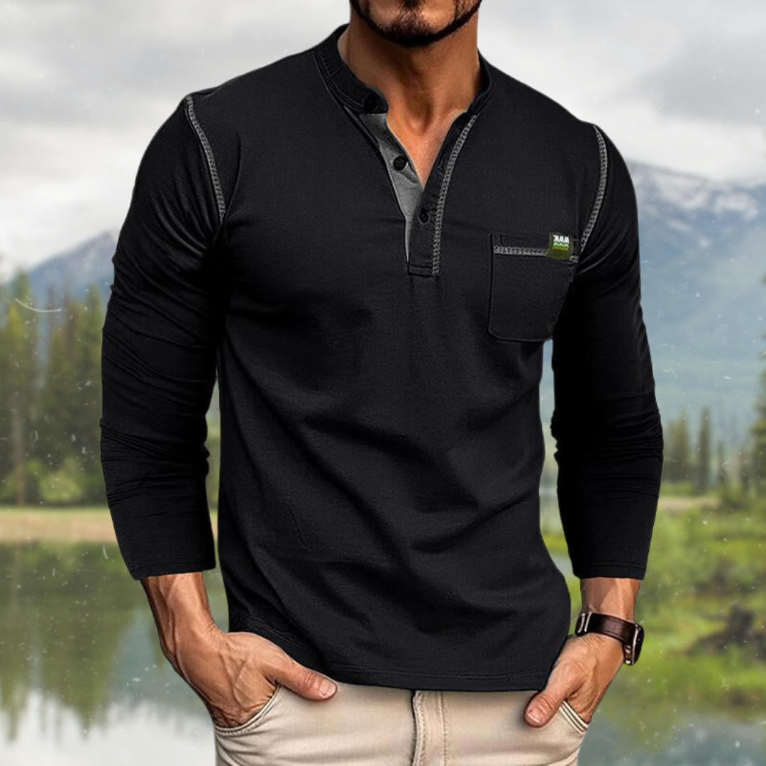 Gerardo - Camisa casual elegante de manga larga
