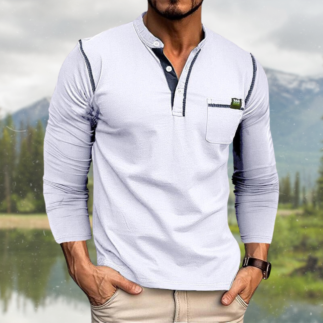 Gerardo - Camisa casual elegante de manga larga