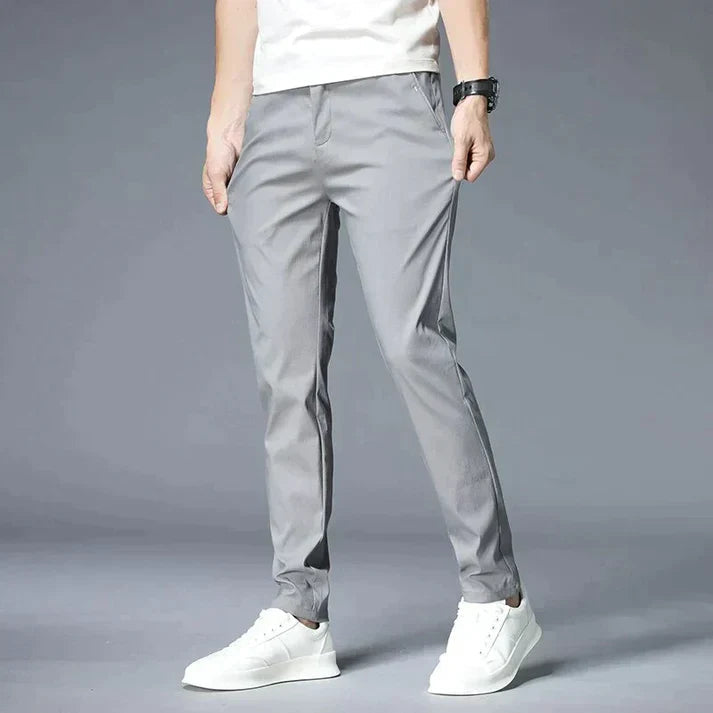 Jovan - Pantalón casual slim-fit de pierna recta
