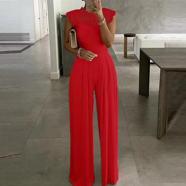 Rafaela - Mono de pierna ancha elegante y con clase