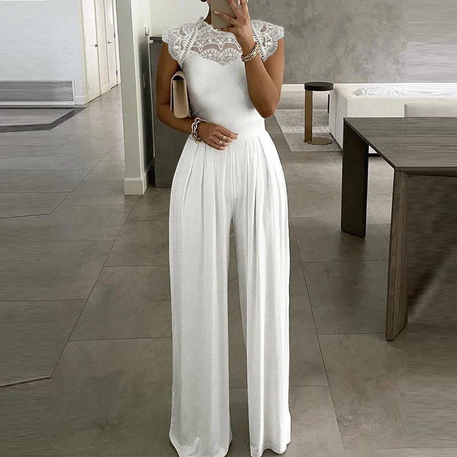 Rafaela - Mono de pierna ancha elegante y con clase