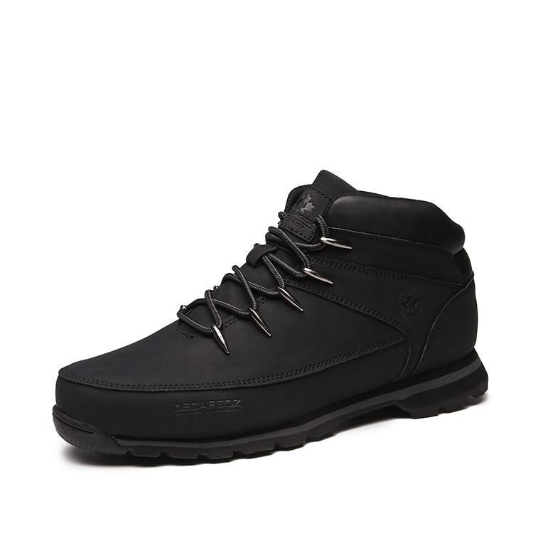 Grey - Botas Básicas Clasicas De Hombres Para Invierno Y Otoño