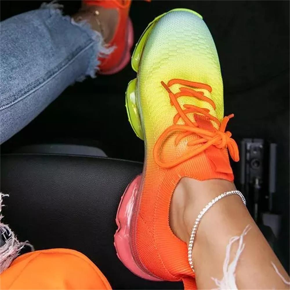 Siana - Zapatillas Deportivas Tela Elástica Transpirables para Mujer