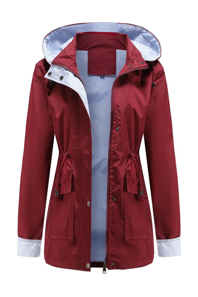Grace - Chaqueta cortavientos con capucha