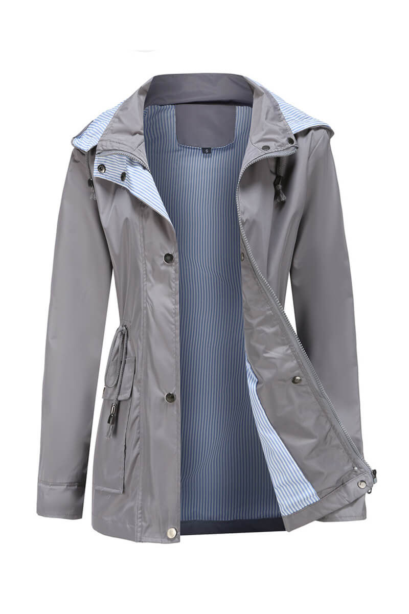 Grace - Chaqueta cortavientos con capucha