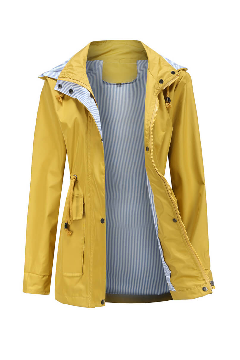 Grace - Chaqueta cortavientos con capucha
